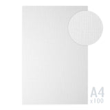 Wit geribd papier 185g/m²