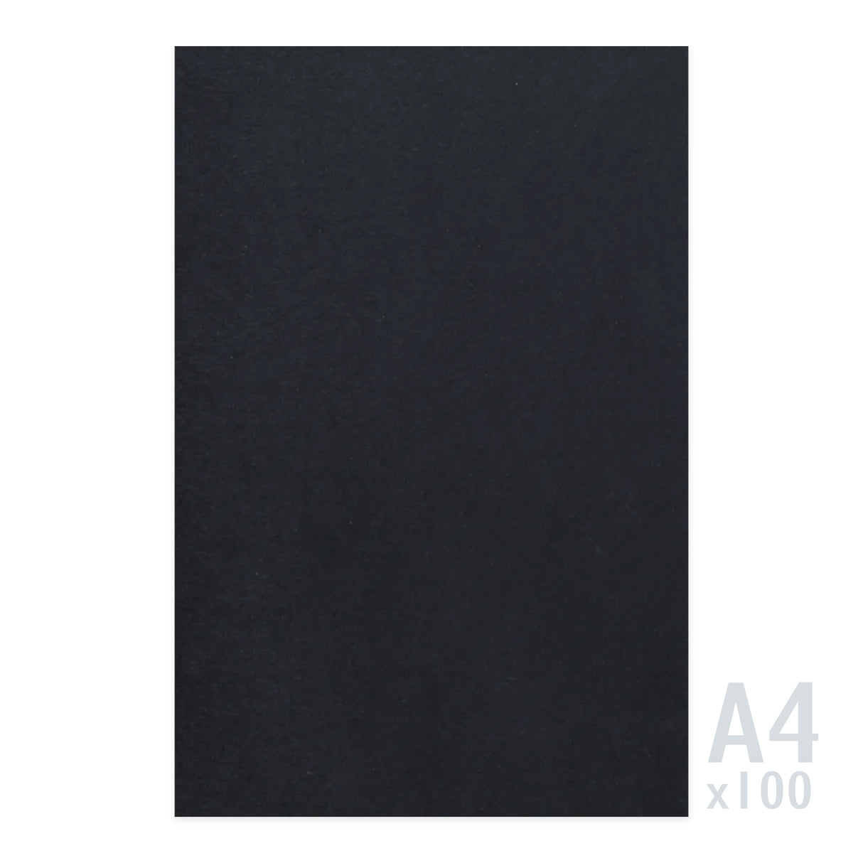 Zwart papier 225g/m² - 100 A4 vel