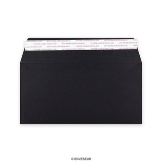 110x220 mm (DL) Zwarte Envelop