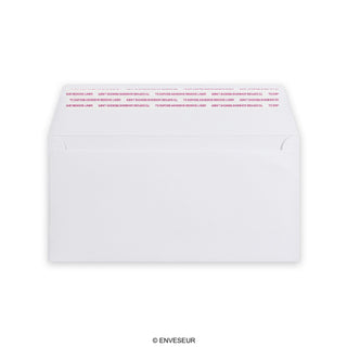 110x220 mm (DL) Wit Post Marque Envelop