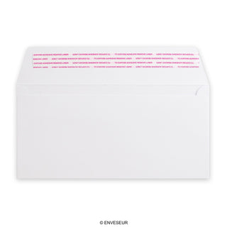 114x229 mm Wit Post Marque Envelop