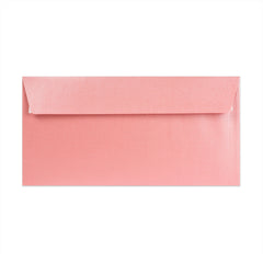 Pearlescent Envelopes Pink 110 x 220 mm (DL) Peel and Seal