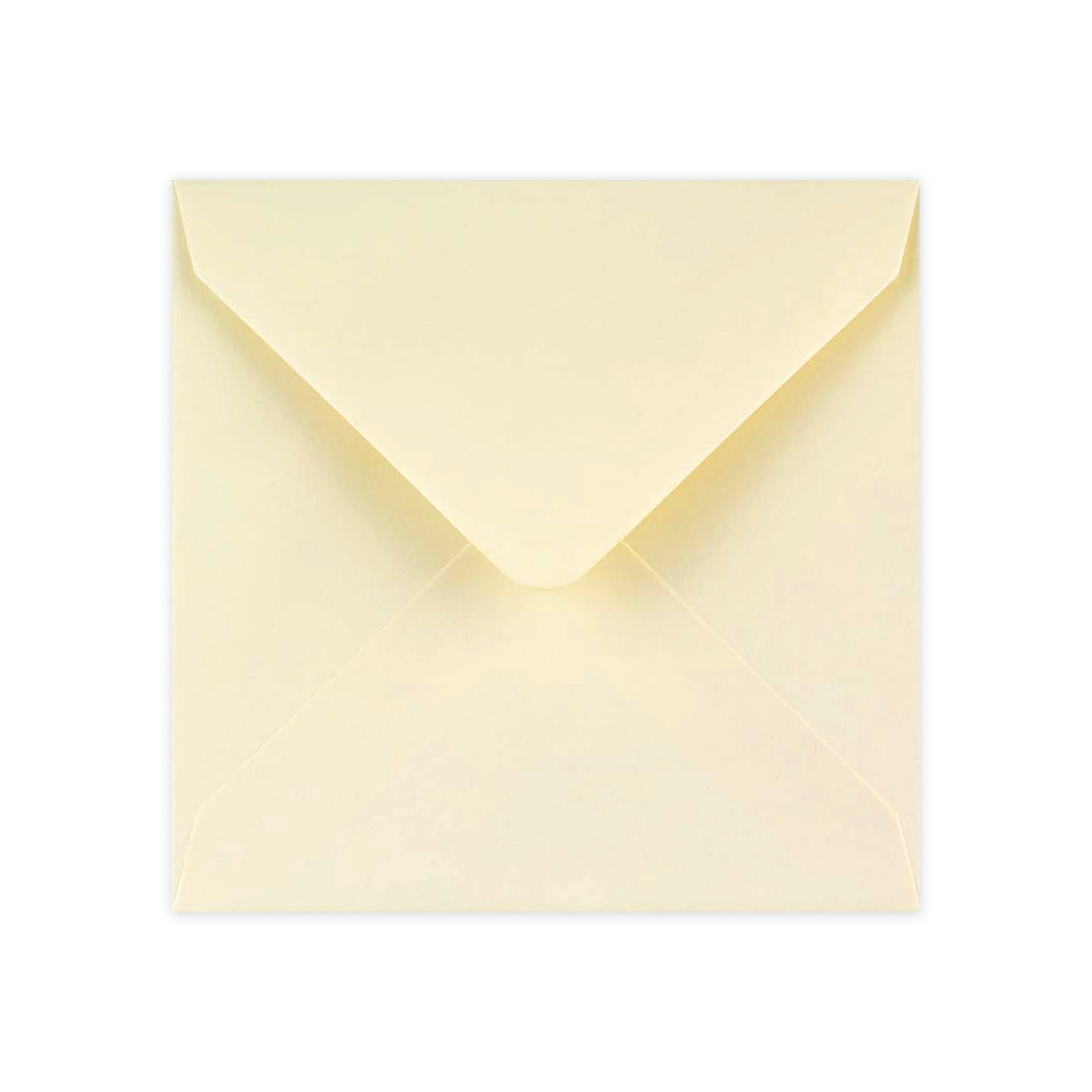 130x130 mm Ivoor Geweven Envelop