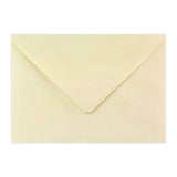 162x229 mm (C5) Ivoor Geweven Envelop