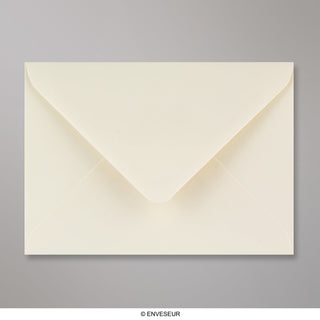 114x162 mm (C6) Ivoor Geweven Envelop