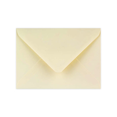114x162 mm (C6) Ivoor Geweven Envelop