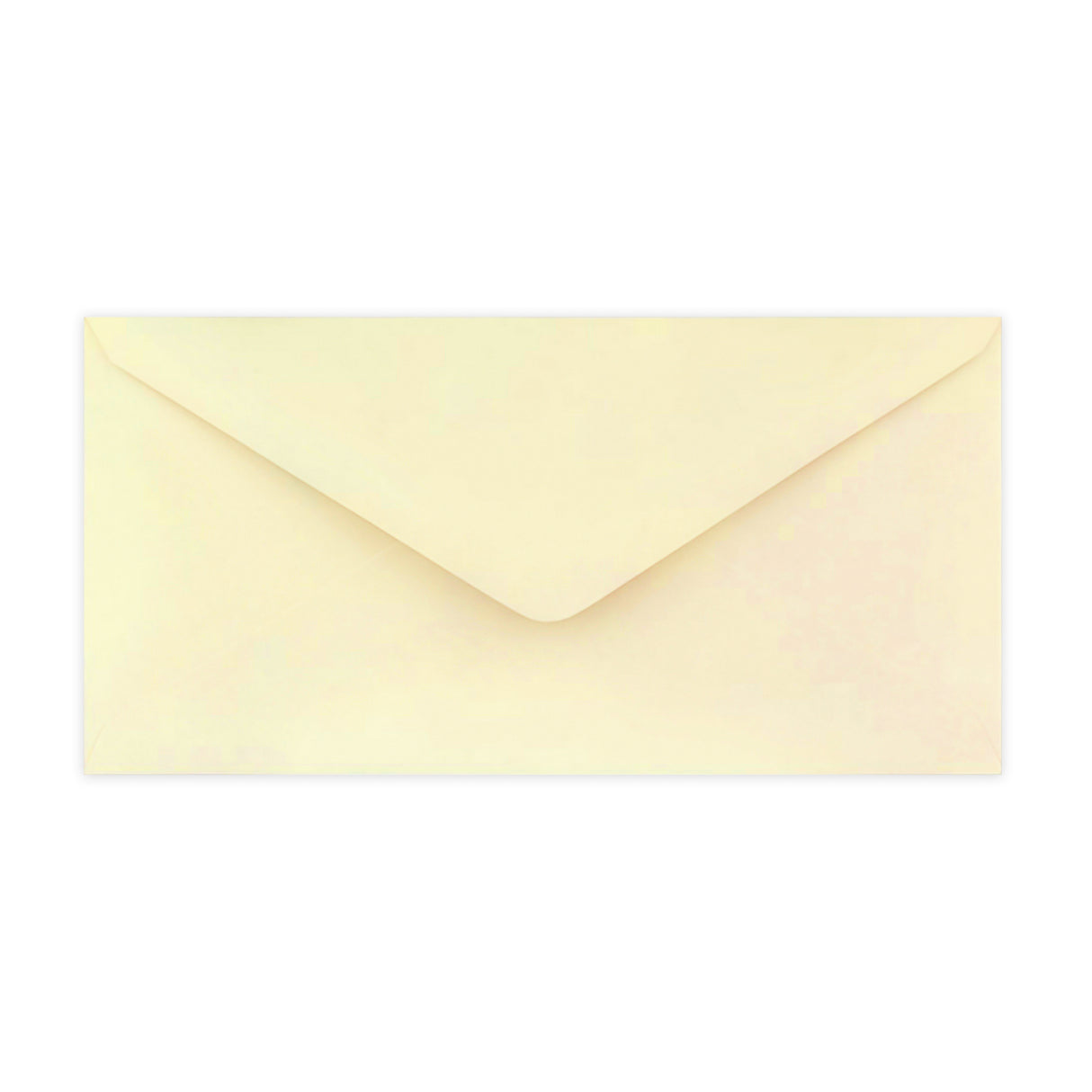 110x220 mm (DL) Ivoor Geweven Envelop
