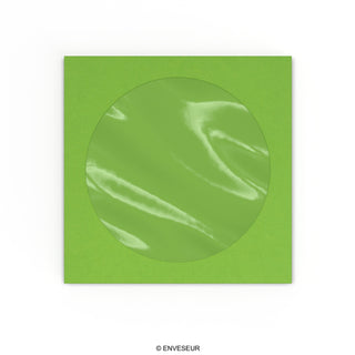 Cd-enveloppen met venster