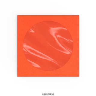 Cd-enveloppen met venster