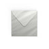 Mirror Finish Envelopes Silver 130 x 130 mm