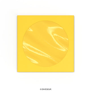 Cd-enveloppen met venster