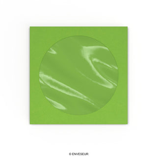 Cd-enveloppen met venster