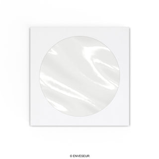 Cd-enveloppen met venster