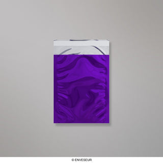 Glanzende metaalachtige foliezakken