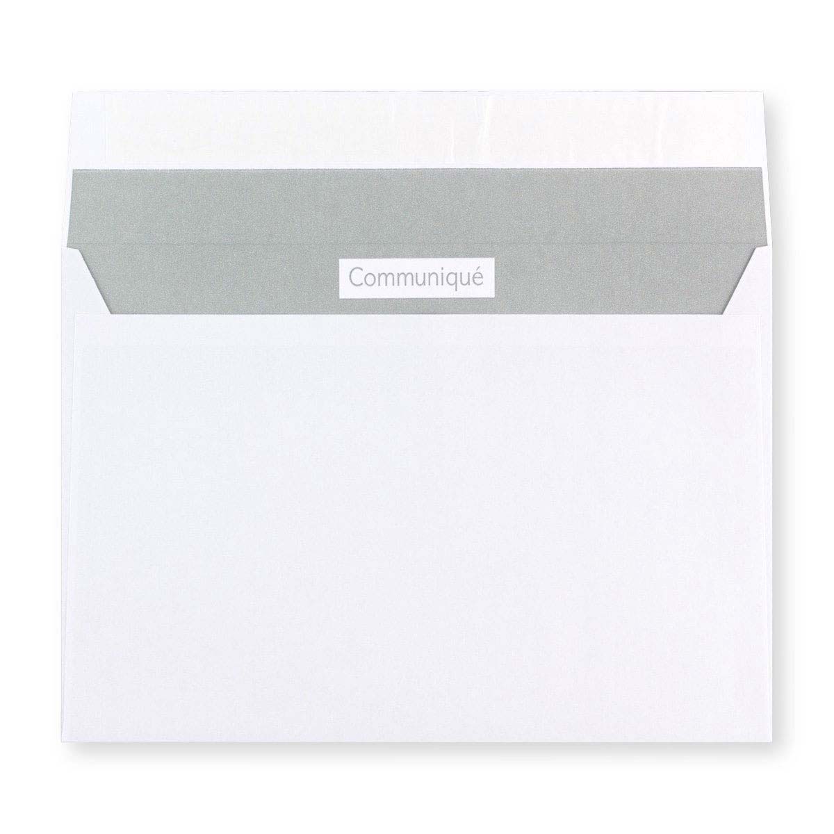 162x229 mm (C5)  Witte envelop communique