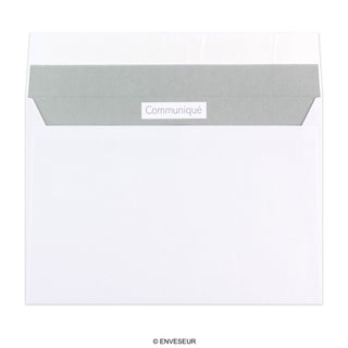 162x229 mm (C5)  Witte envelop communique