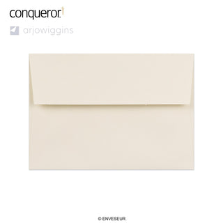 114x162 mm (C6) Cream Conqueror Laid Envelope