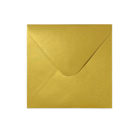 155X155MM - Metalen Gouden Envelop 120g