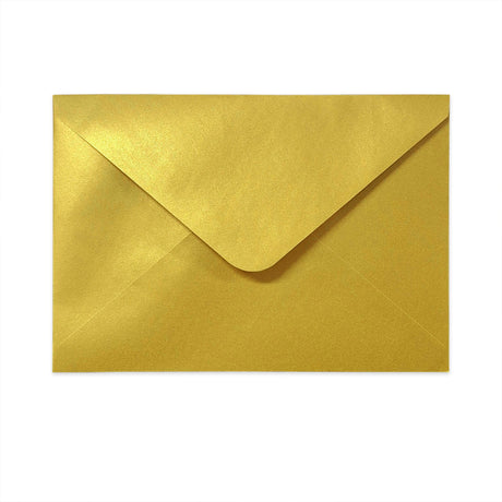 C5 162X229mm - Metalen Gouden Envelop 120g